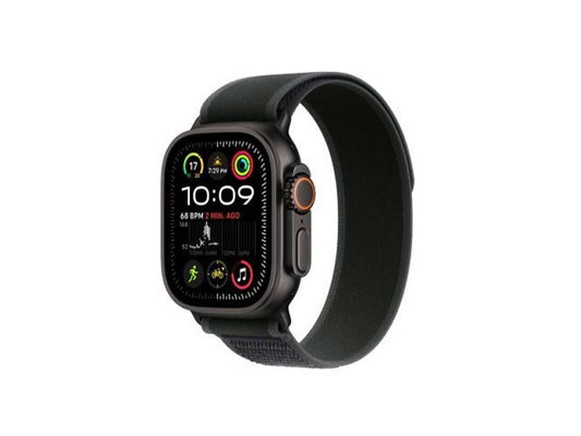 Apple Watch Ultra 2 GPS + Cellular 49mm Black Titanium Case with Black Trail Loop - S/M