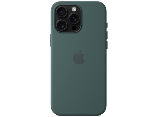 Apple Mobile AccessoriesiPhone 16 Pro Max Silicone Case with MagSafe - Lake Green