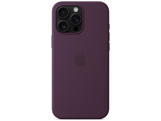 Apple iPhone 16 Pro Max Silicone Case with MagSafe - Plum