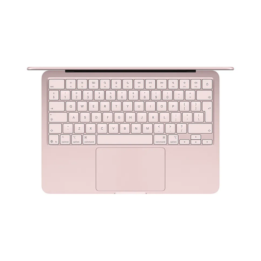 أبل ماك بوك نيو بشريحة ايه18 برو مع معالج CPU بـ6 أنوية ومعالج رسومي GPU بـ5 أنوية - ذاكرة 8 جيجابايت - تخزين 256 جيجابايت SSD - بلش (وردي فاتح)