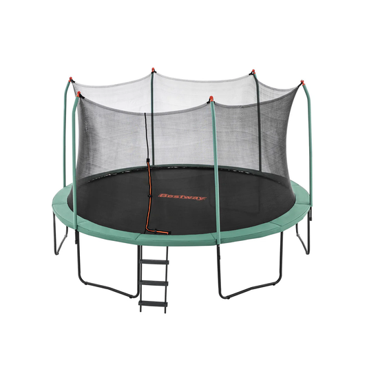 Bestway 4.27m x 2.86m Xtreme Air Trampoline  Age 6+ -Green
