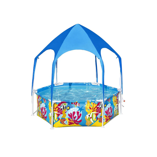 Bestway - 6 X 20 Inch - 1.83m X 51Cm - Splash-In-Shade Play Pool