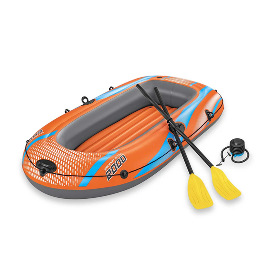 Bestway 6,5 X 42 Inch - 1.96m X 106Cm Kondor Elite 2000 Raft Set