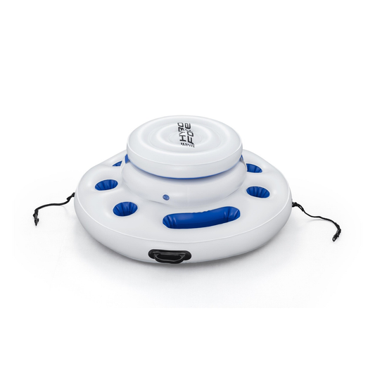 Bestway 35.3x35.5 Inch /90cm x 90cm Arctic Circle Floating Cooler