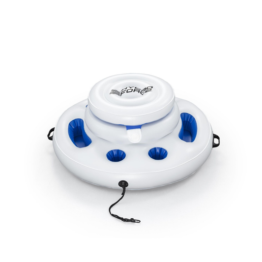 Bestway 35.3x35.5 Inch /90cm x 90cm Arctic Circle Floating Cooler