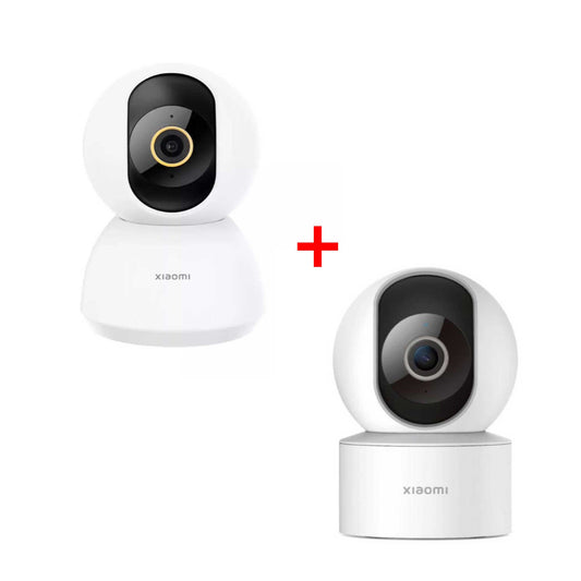 Bundle Offer - Xiaomi Smart Camera C300 AI human detection + Xiaomi Smart Camera C200