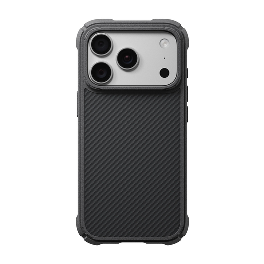 Pitaka Classic (Twill) Cairn Case for iPhone 18 Pro Max - Black /Grey
