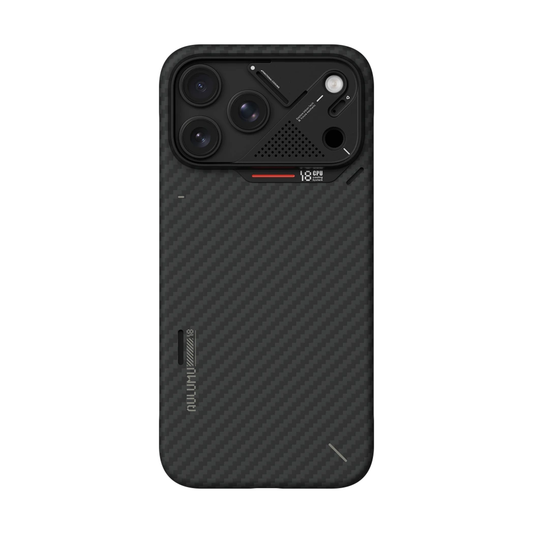 AULUMU A18 Ultra Slim Aramid Fiber Case for iPhone 18 Pro - Black