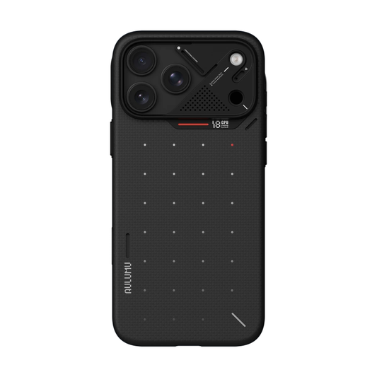AULUMU A18 Ultra-Slim Particle Aramid Fiber Case for iPhone 18 Pro Max - Black