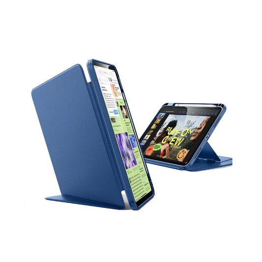 ESR iPad 11 Inch/10.9 Inch 11th Gen(A16)/10th Gen Flip Hybrid Case - Pencil Holder - Blue
