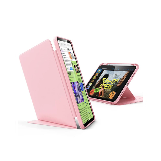 ESR iPad 11 Inch/10.9 Inch 11th Gen(A16)/10th Gen Flip Hybrid Case - Pencil Holder - Pink