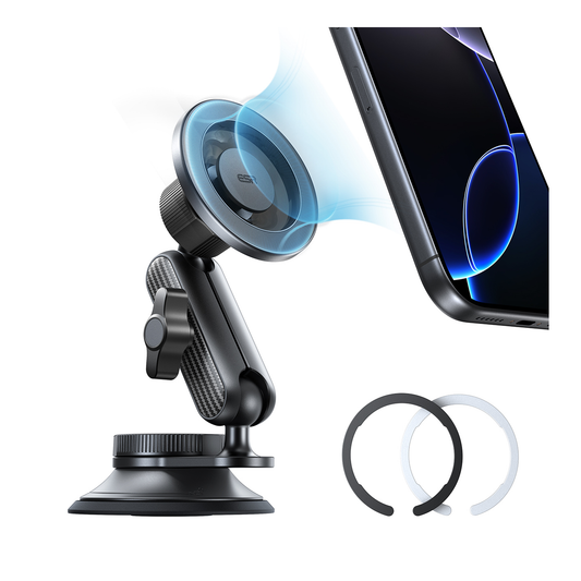 اي اس ار حامل سيارة مغناطيسي للزجاج الأمامي ولوحة القيادة (كوب شفط)