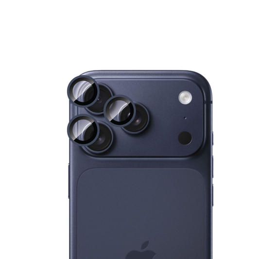 Eltoro Indivual Ar Metal Rings Camera Lens Protector for iPhone 17 Pro/Pro Max - Blue