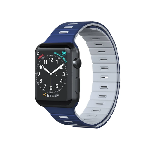 Goui iWatch Magnetic Band - Blue/White