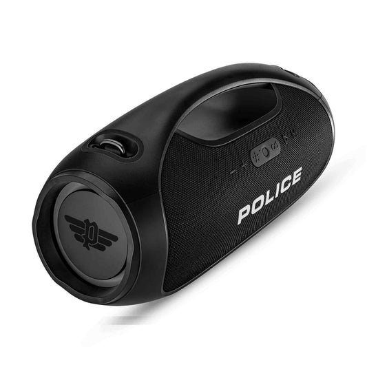 POLICE BOOMBOX SPEAKERS-Black