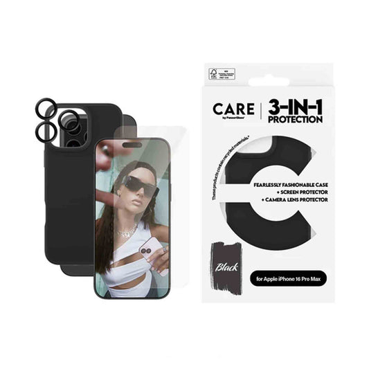 CARE by PanzerGlass® Fashion 3-in-1 Bundle iPhone 16 Pro Max