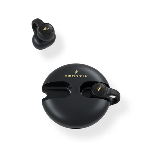 Smartix Atom U Open Ear Clip On Wireless Earbuds - Black