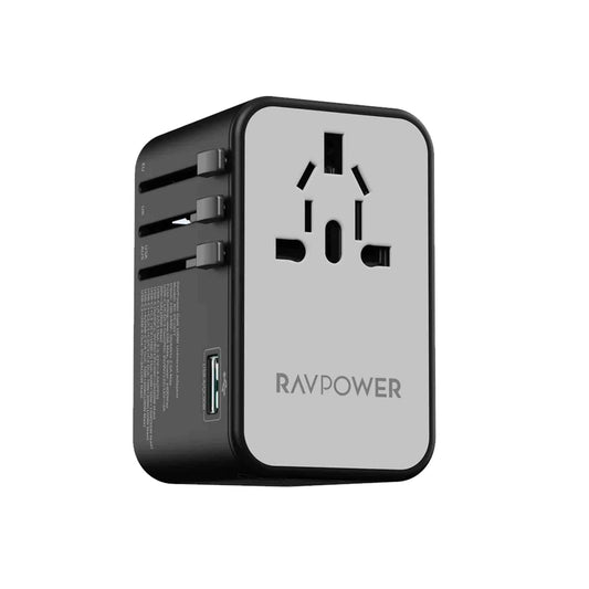 RAVPower RP-PC1077 GaN100W 5-in-1 Universal Adapter