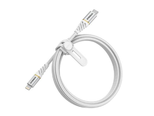OtterBox Lightning to USB-C Fast Charge Cable - Premium 2m - White