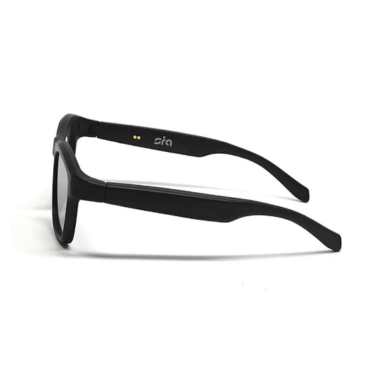 SIA Smart Uv Sun Glasses/color Change System Blue Lens With Speaker & Ai Transalation