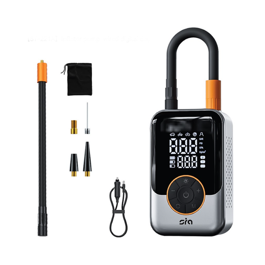SIA Electric Air Pump/Dual Purpose Pump-Wireless/Digital Display+USB