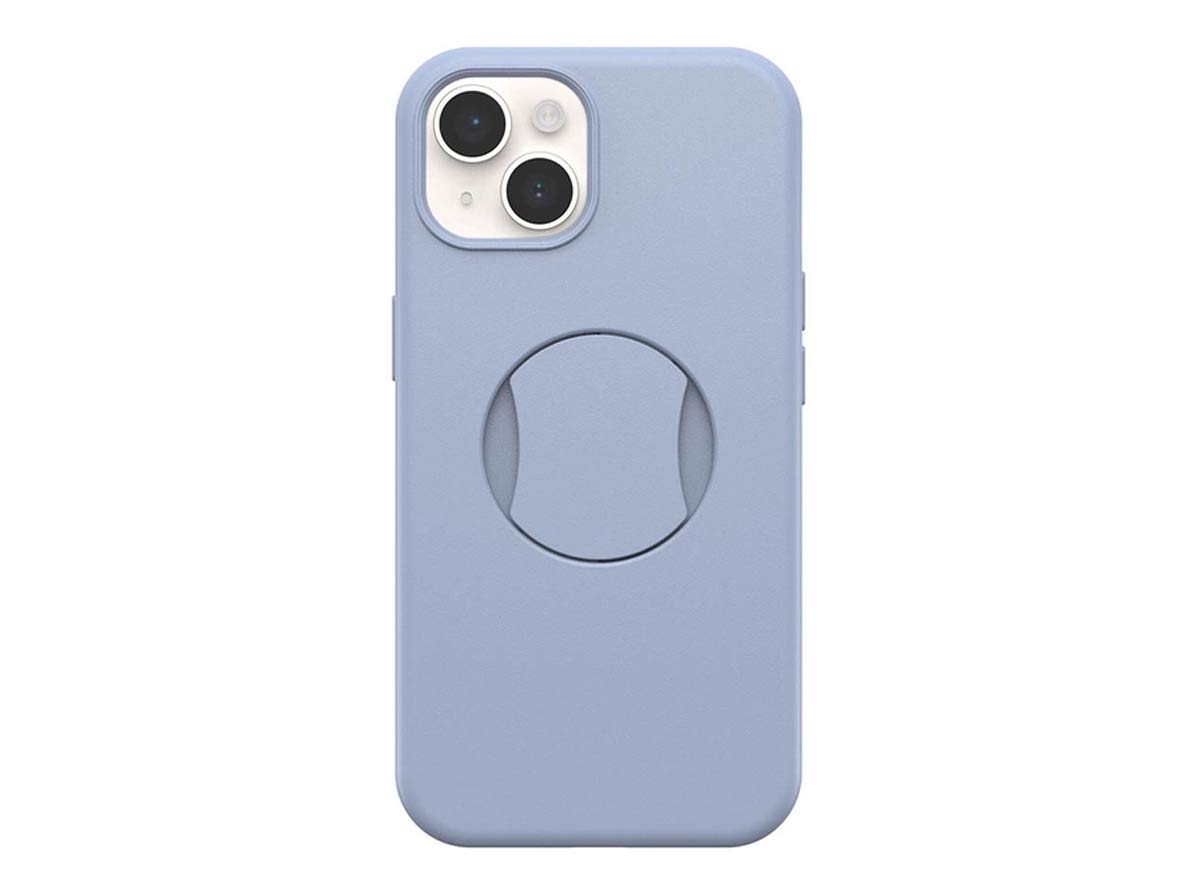 OtterBox iPhone 15 Pro Max OtterGrip Symmetry Case Blue Digits Apple Authorized Reseller