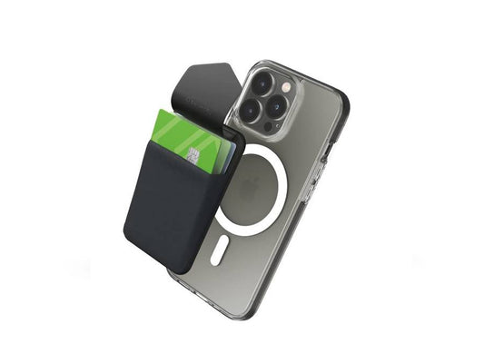 Sinjimoru M-Flap Magnetic Wallet for Apple MagSafe - Gray