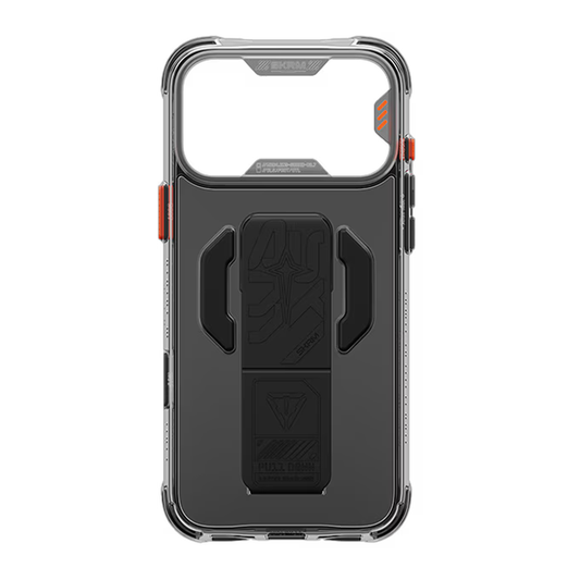 SkinArma iPhone 18 Pro Max 6.9 Inch (2026) Helio CE (Silicon Grip-Stand) - Graphite