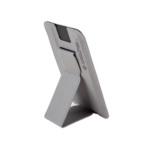 Skinarma Mag-Charge Card Holder With Grip Stand Kado - Gray