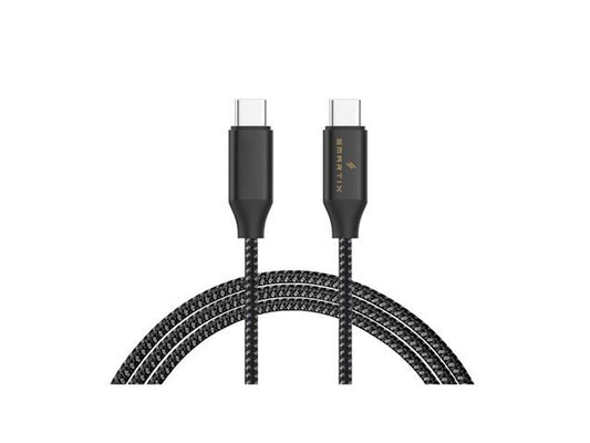 Smart Premium USB - C/USB A to Type C- 60W fast charging cable (60W PD Biodegradable & antibacterial 2M)