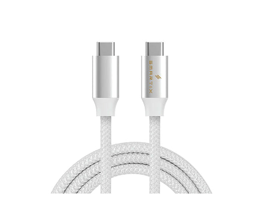 Smartix USB-C To USB-C Cable - White