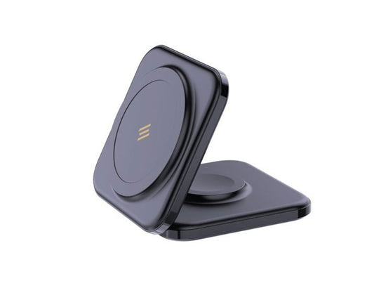 Smartix Premium Foldable Magnetic Wireless Charger - Black