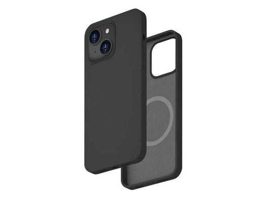 Smartix Premium Silicone Magnetic Case for iPhone 15 Plus Black