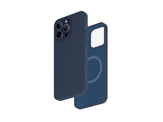 Smartix Premium Silicone Magnetic Case for iPhone 15 Pro Blue