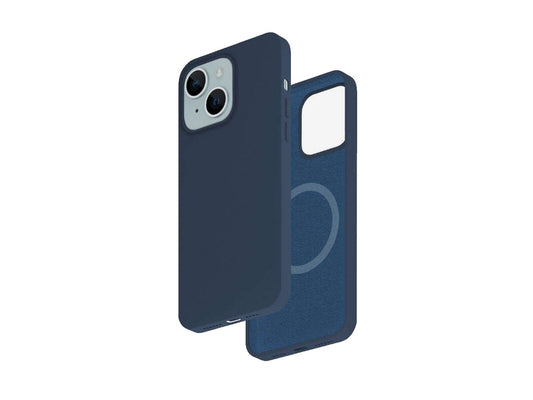 Smartix Premium Silicone Magnetic Case for iPhone 15 Blue