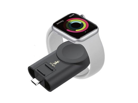 Smart Premium Wireless Watch Charger Multi Angle Adjustable USB-A Adaptor Included