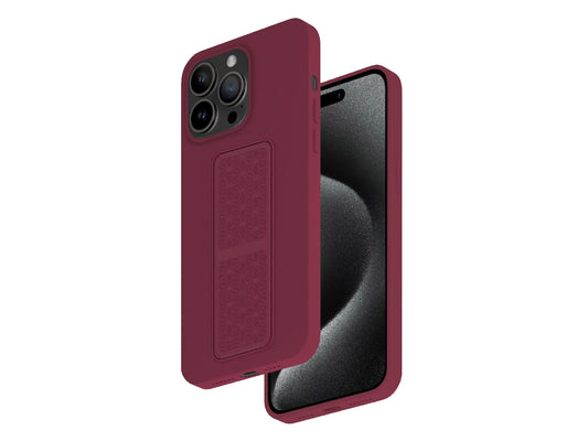 Smartix Premium iGrip Case for iPhone 15 Pro Max Plum