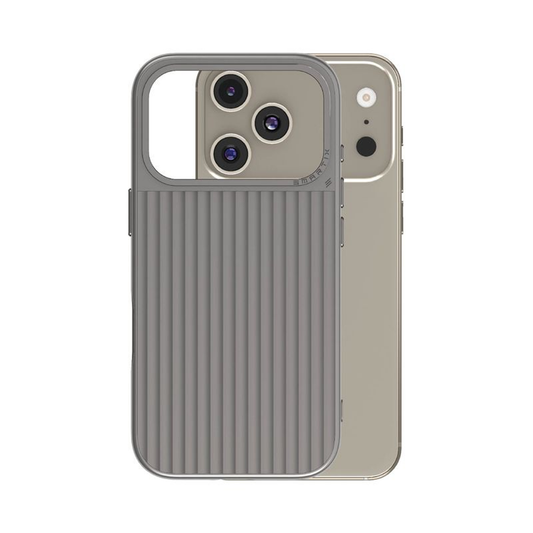 Smartix Ultraguard Silicone Magnetic Case for iPhone 17 Pro - Titanium Gray