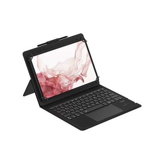 Smartix Universal Rechargeable Bluetooth Tablet Keyboard English/Arabic - Black