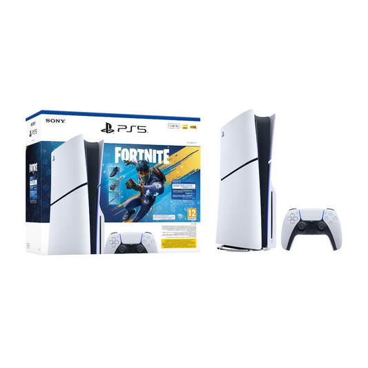 Sony PlayStation 5 Disc Console-1TB-Fortnite Bundle Limited Edition - White