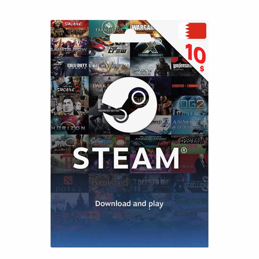 ستيم 10 دولارات بحريني