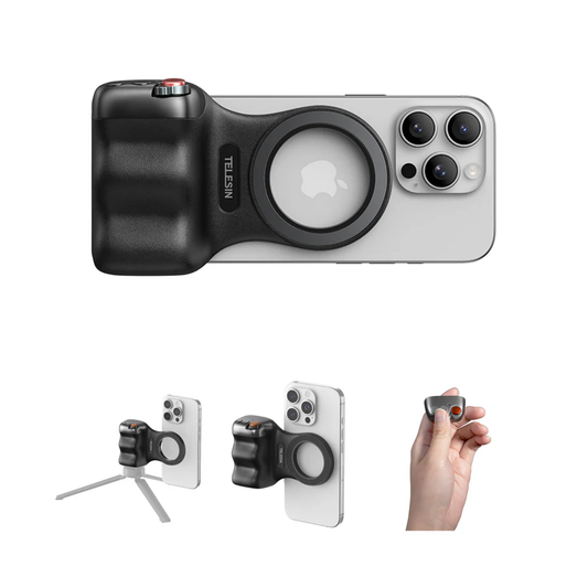 Telesin Fun Shot Magnetic Grip2 - Black