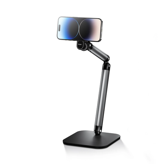 Telesin Mobile Video Live Streaming Desktop Stand with Magsafe  for Phones