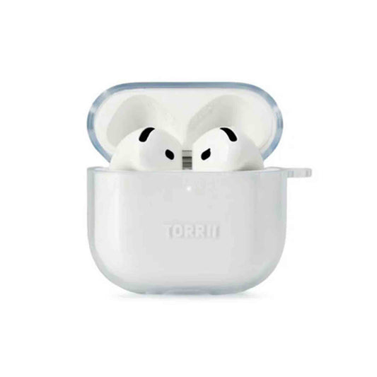 Torrii Bonjelly Case for Apple AirPods 4 ( with Lanyard and Hook ) - Clear