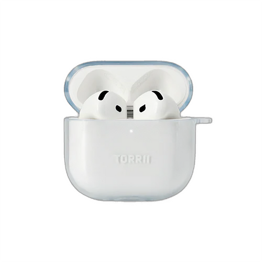 Torrii BONJELLY Case for Apple AirPods 4 ( with Lanyard and hook ) - Clear