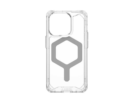 UAG iPhone 15 Pro Plyo Magsafe Case (Ice / Silver)