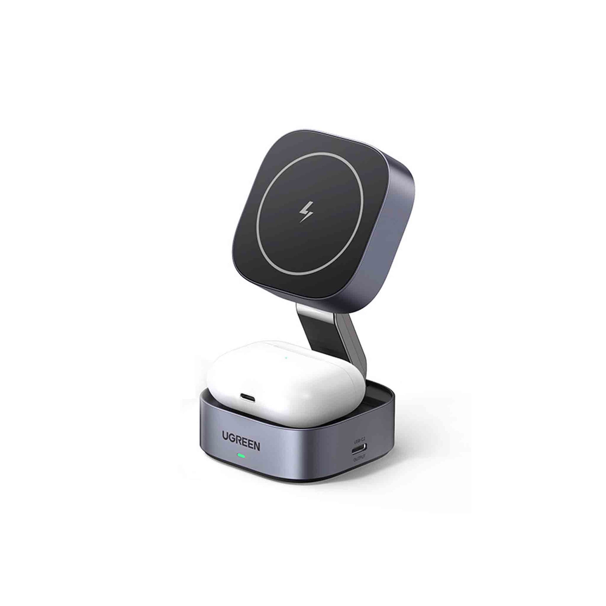 UGREEN 2-in-1 Magnetic Wireless Charger -35278 Digits Apple