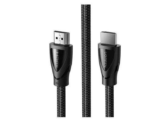 UGREEN HDMI 8K Cable Male to Male Aluminum Alloy Shell Braided Black 2m HD140