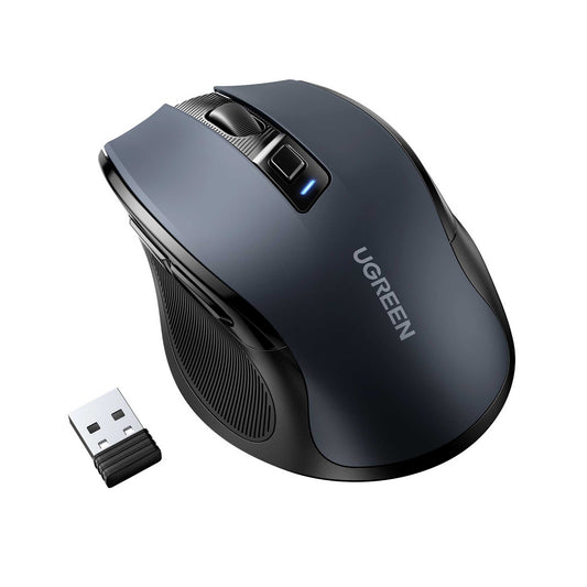 UGREEN Ergonomic Wireless Mouse 2.4G 4000DPI Silence Design