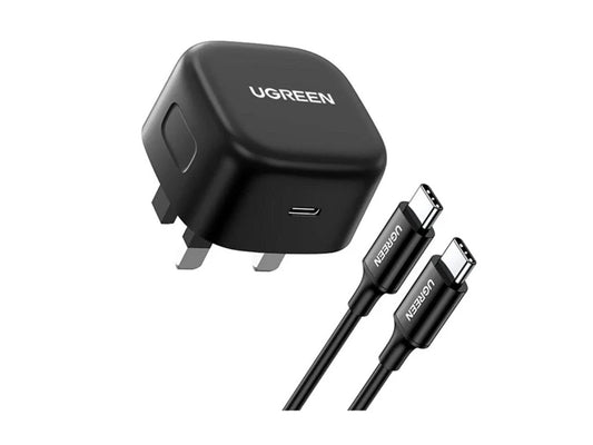 UGREEN PD 25w Fast Charger+USB Cable UK CD250